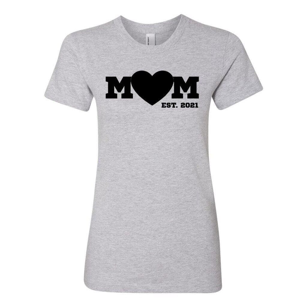 Mom Established Graphic Tee Women's Mother's Day Gift Unisex Fit Mom T-shirt