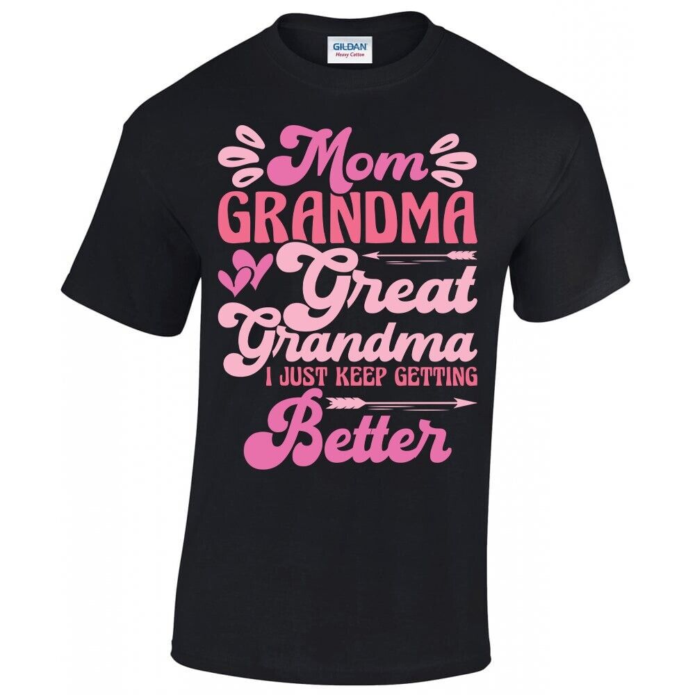 Mom Grandma Great Grandma Mother's Day Grandma Love Gift Unisex T-shirt