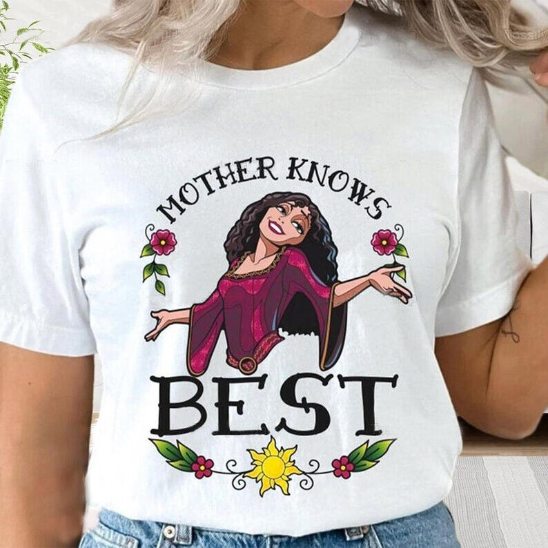 Mother Knows Best Mother Gothel Rapunzel Mom Mother's Day Tshirt Women