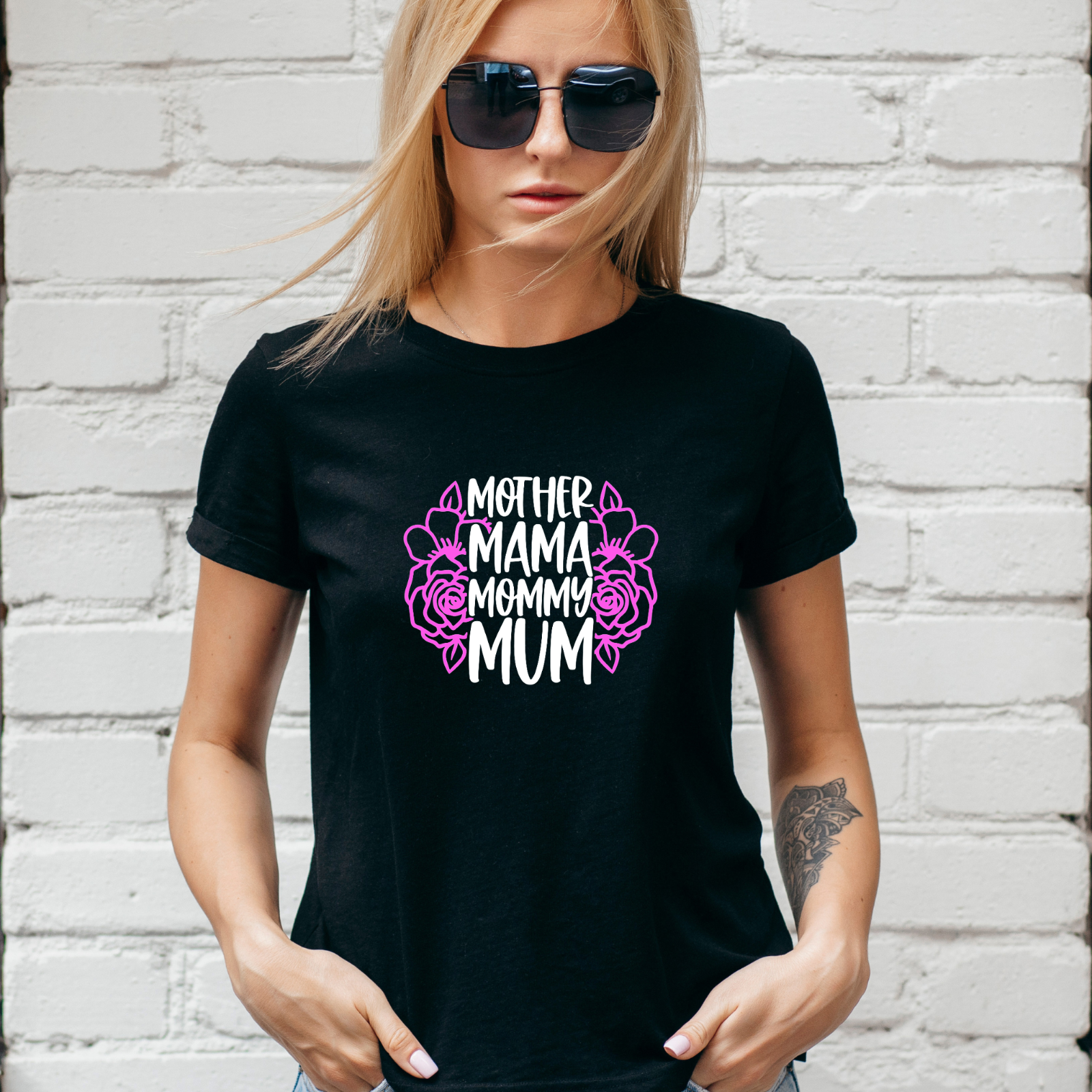 Mother Mama Mummy Mum T-shirt Gift For Her Mothers Day Various Colour Prints