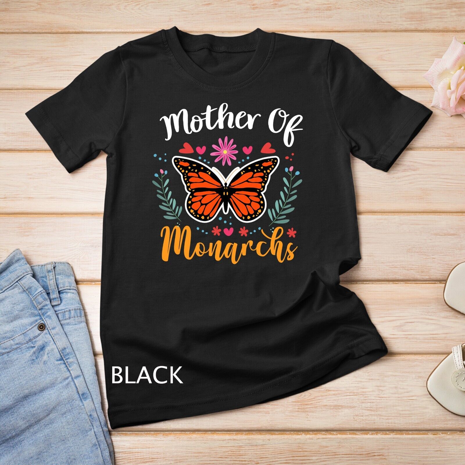 Mother Of Monarchs - Mother's Day Monarch Butterfly Gift T-shirt Unisex T-shirt