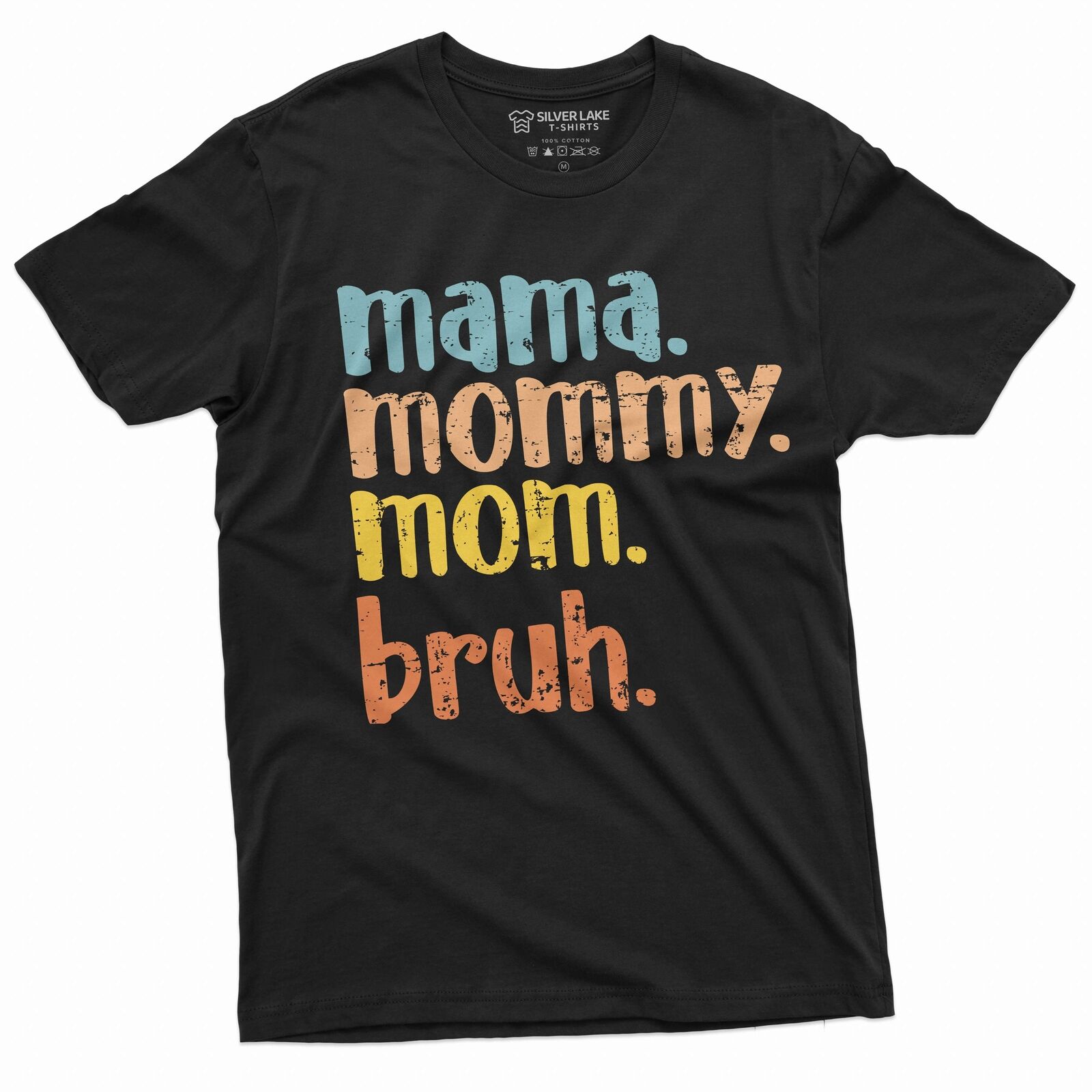 Mother's Day Funny Gift Idea T-shirt Mama Mommy Mom Bruh Mothers Day Funny Tee