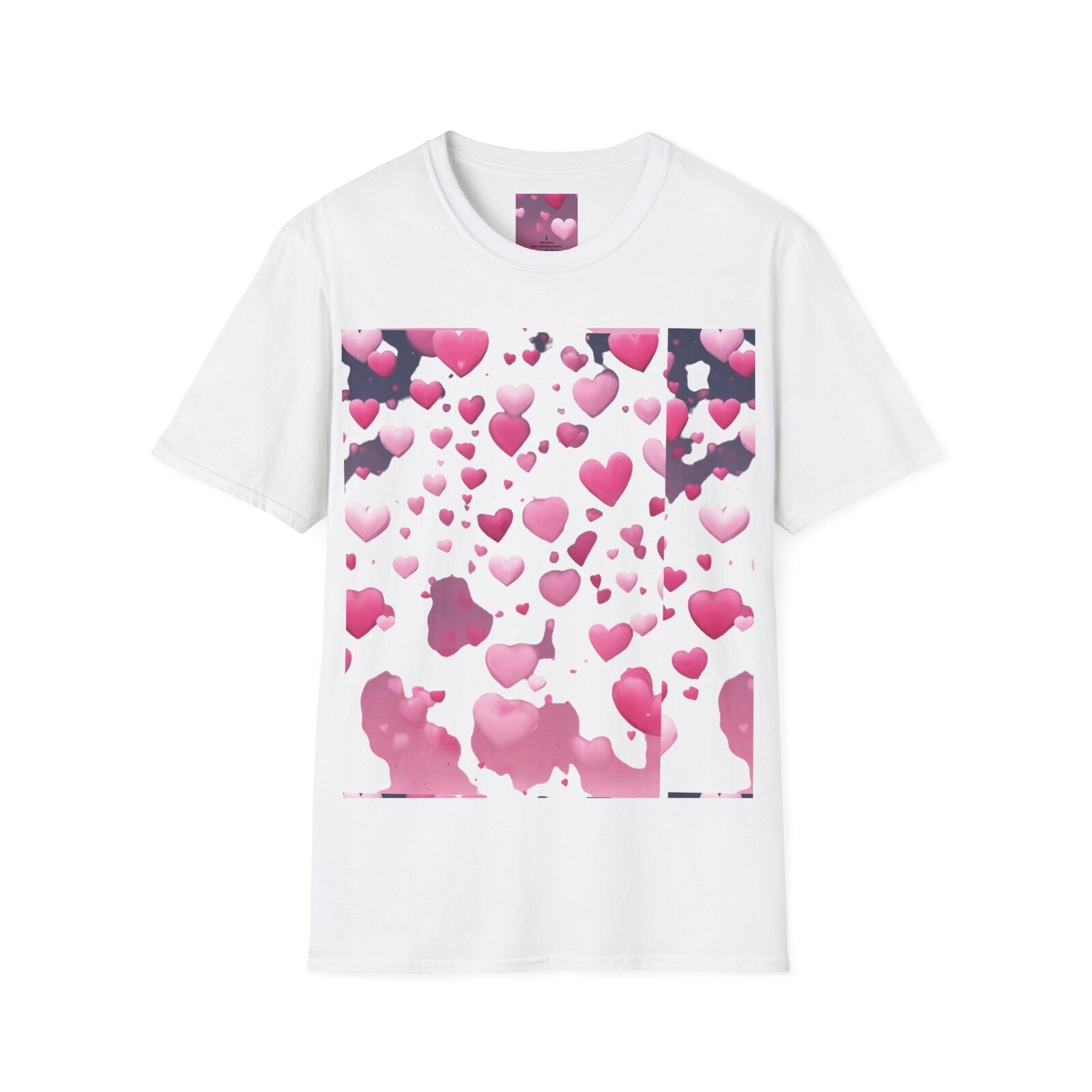 Mother's Day Heart T-shirt - Gift For Mom - Love Tee - Women's Fashion