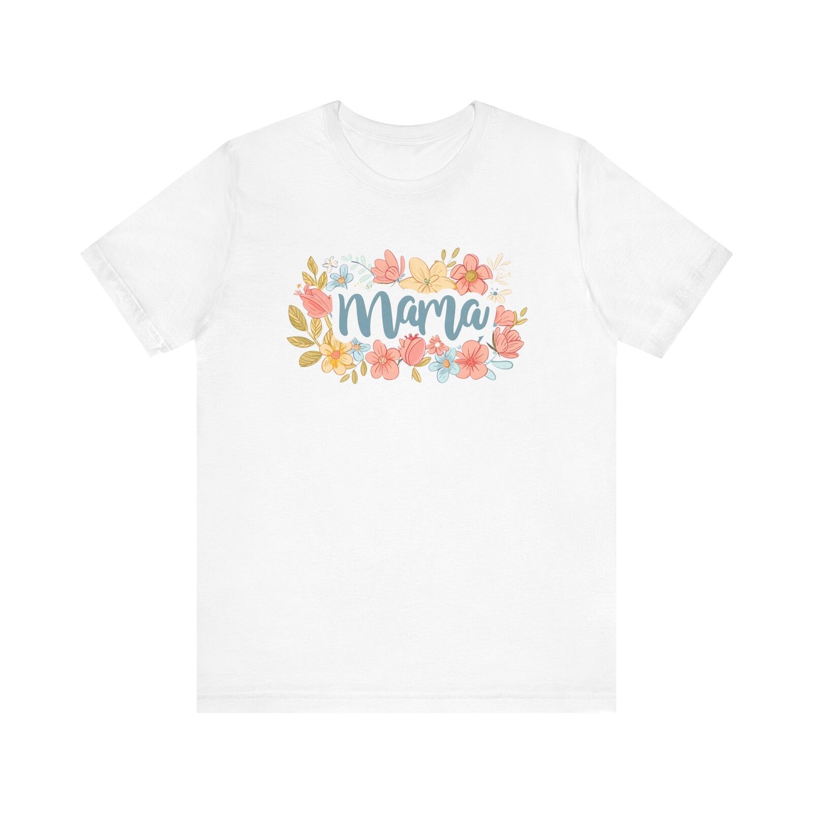 Retro Floral Mama Tshirtmama Flowers Shirt Mothers Day Mom Shirtmother's Day