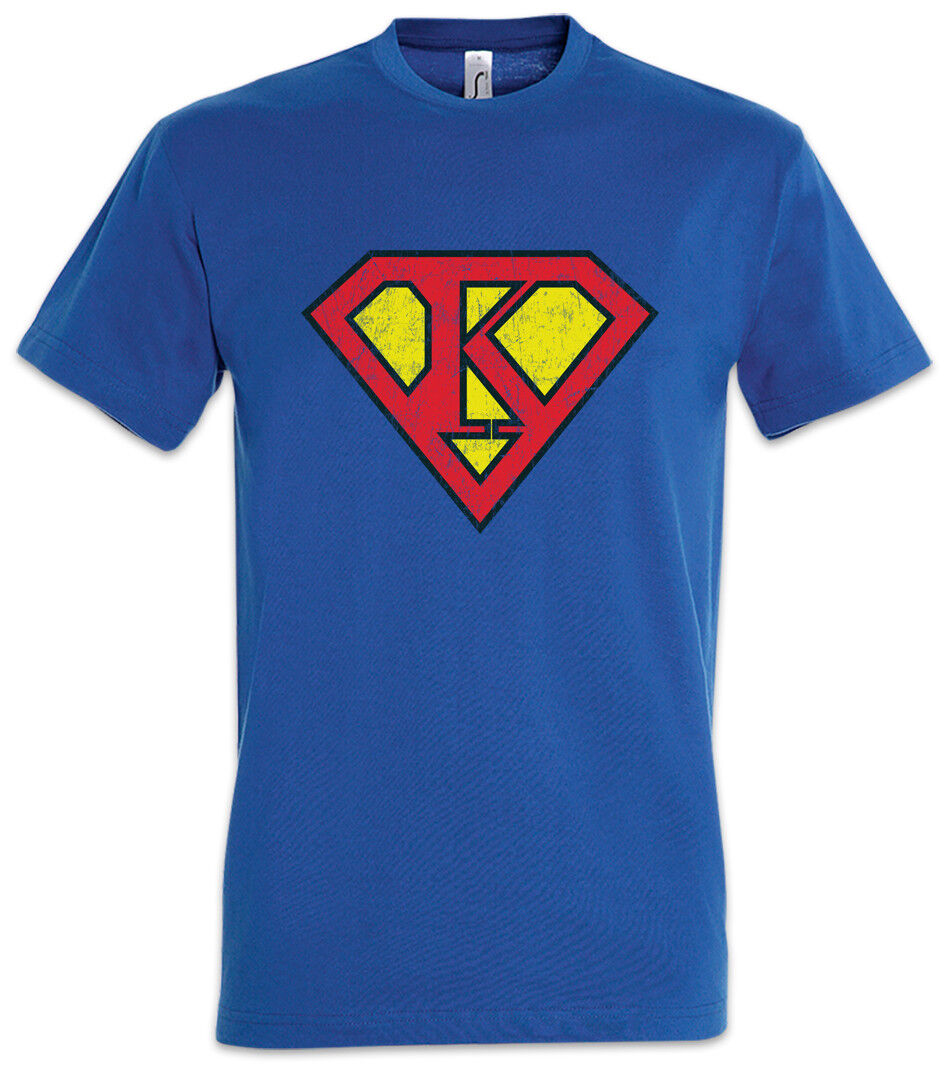 Super K T-shirt Letter Gift Birthday Mother's Day Fathers Day Fun Comic