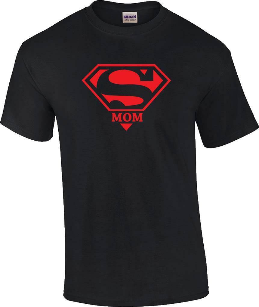 Super Mom T-shirt Funny Superhero Parody Mother's Day T-shirt