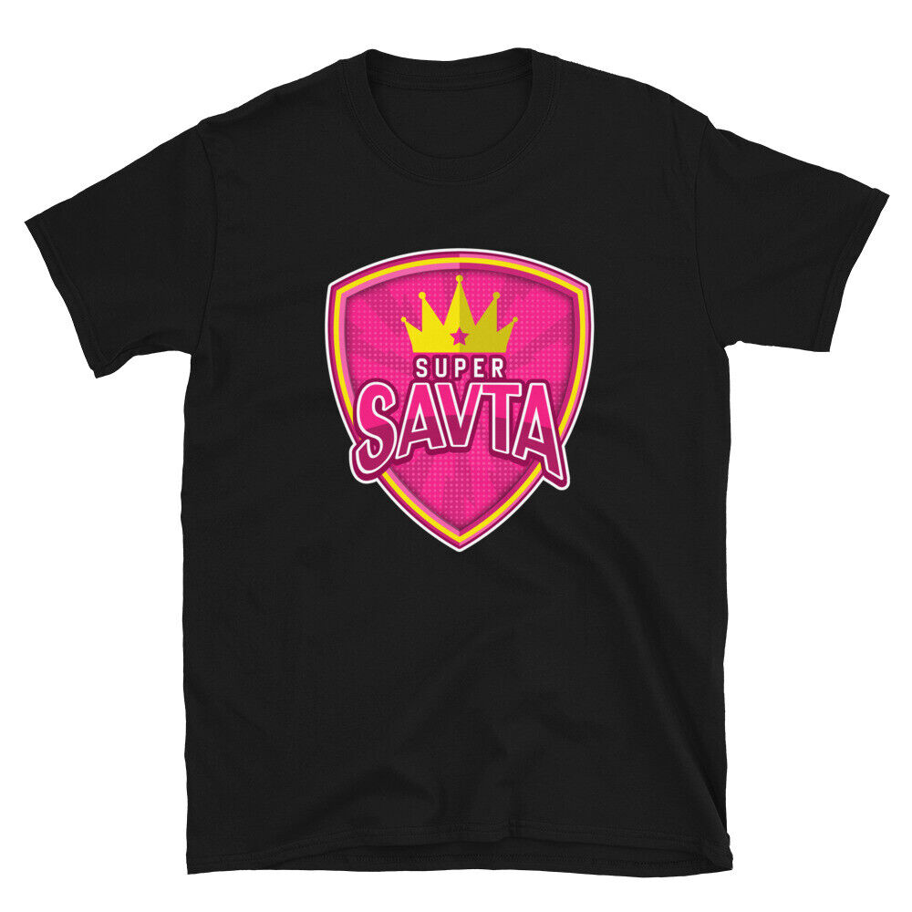 Super Savta T-shirt - Hebrew Jewish Grandma Grandmother Bubby Mother's Day Gift