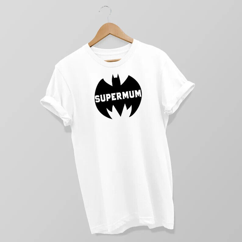 Superhero Mum - Super Mum T-shirt Mother's Day Birthday 100 Cotton