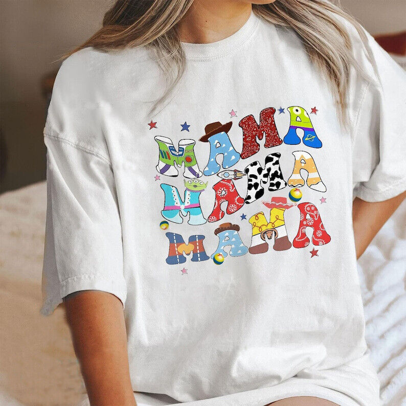 Toy Story Mama Toy Story Movie Fans Gift For Mom Mother's Day Tshirt Women