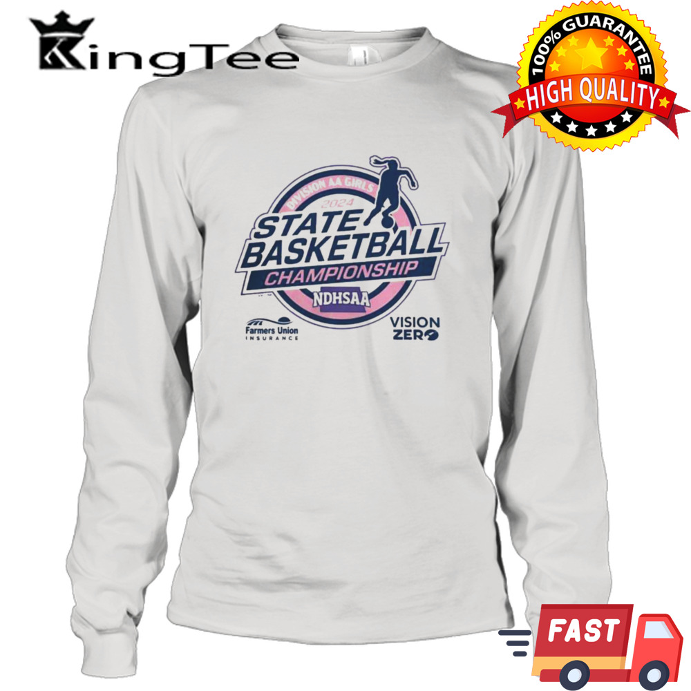 Ndhsaa Division Aa Girls 2024 State Basketball Championship T-shirt