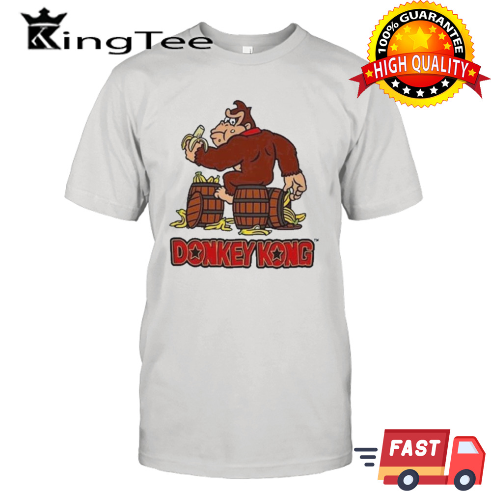 Nintendo Donkey Kong Eat Bananas shirt