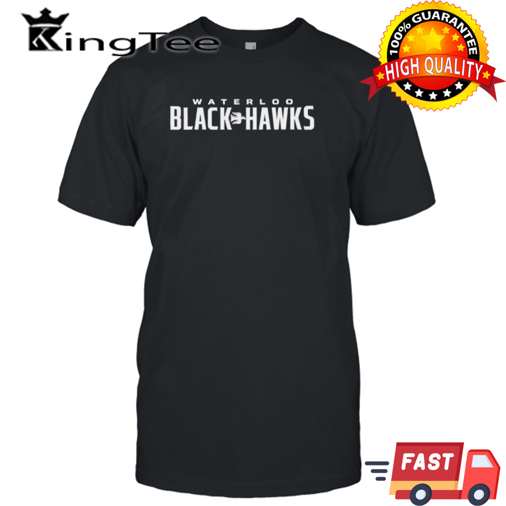 Waterloo Black Hawks shirt