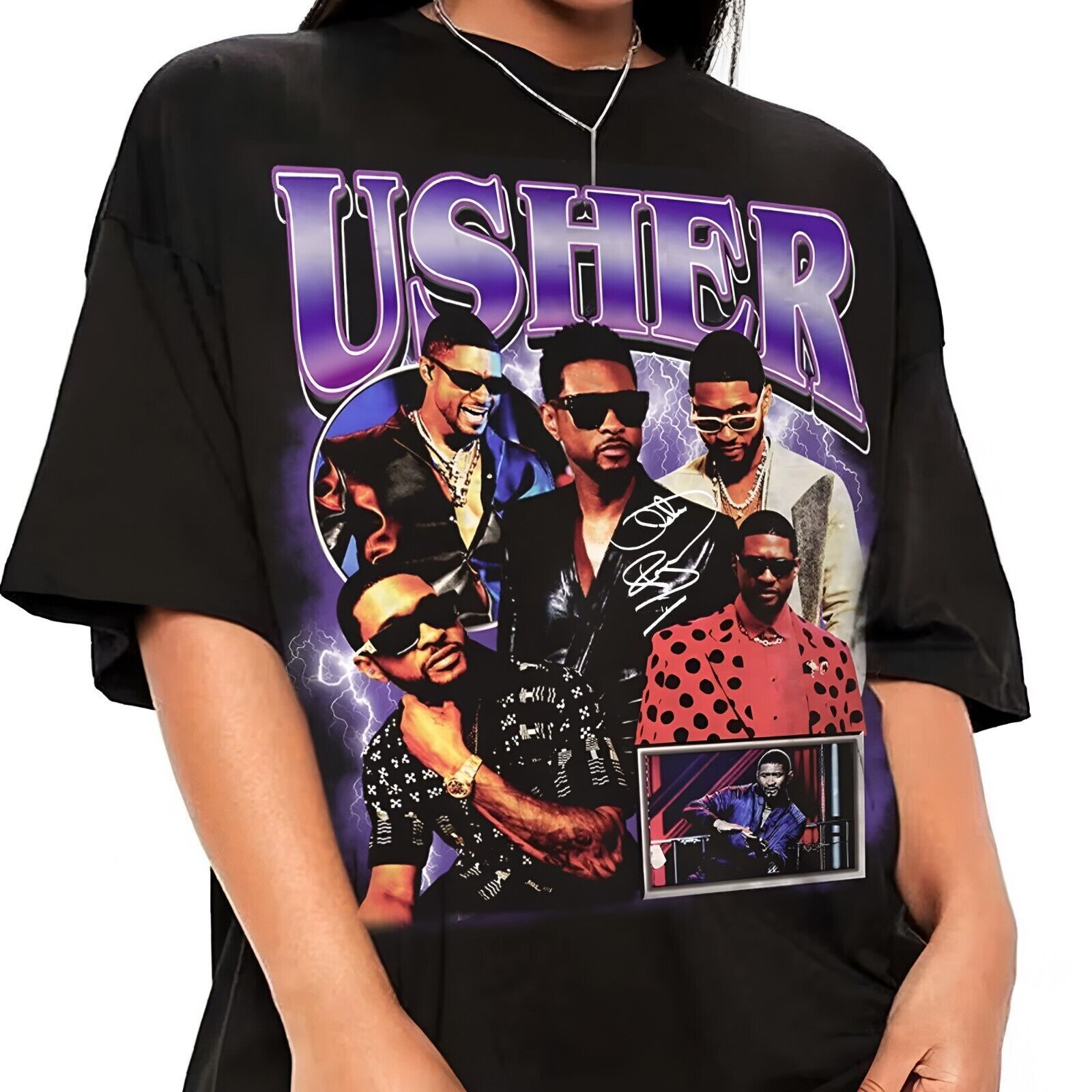 Hot Usher Singer T-shirt
