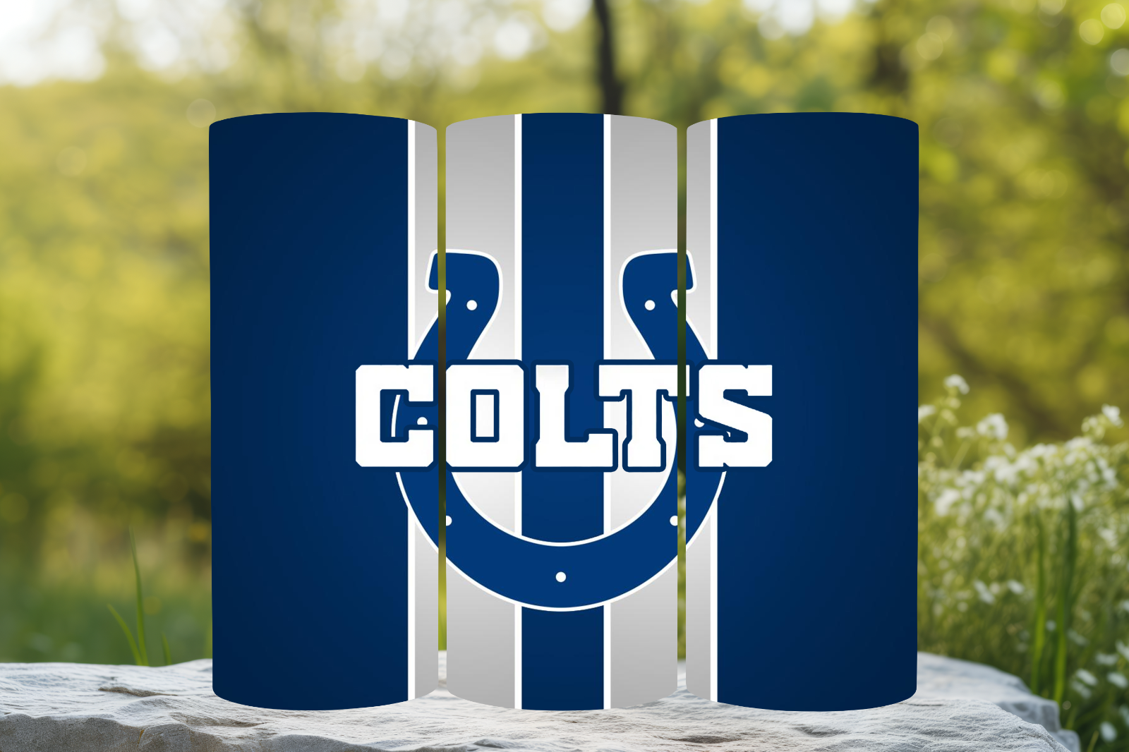 Tumbler Skinny 20oz With Lid - Indianapolis Colts - Nfl - Football