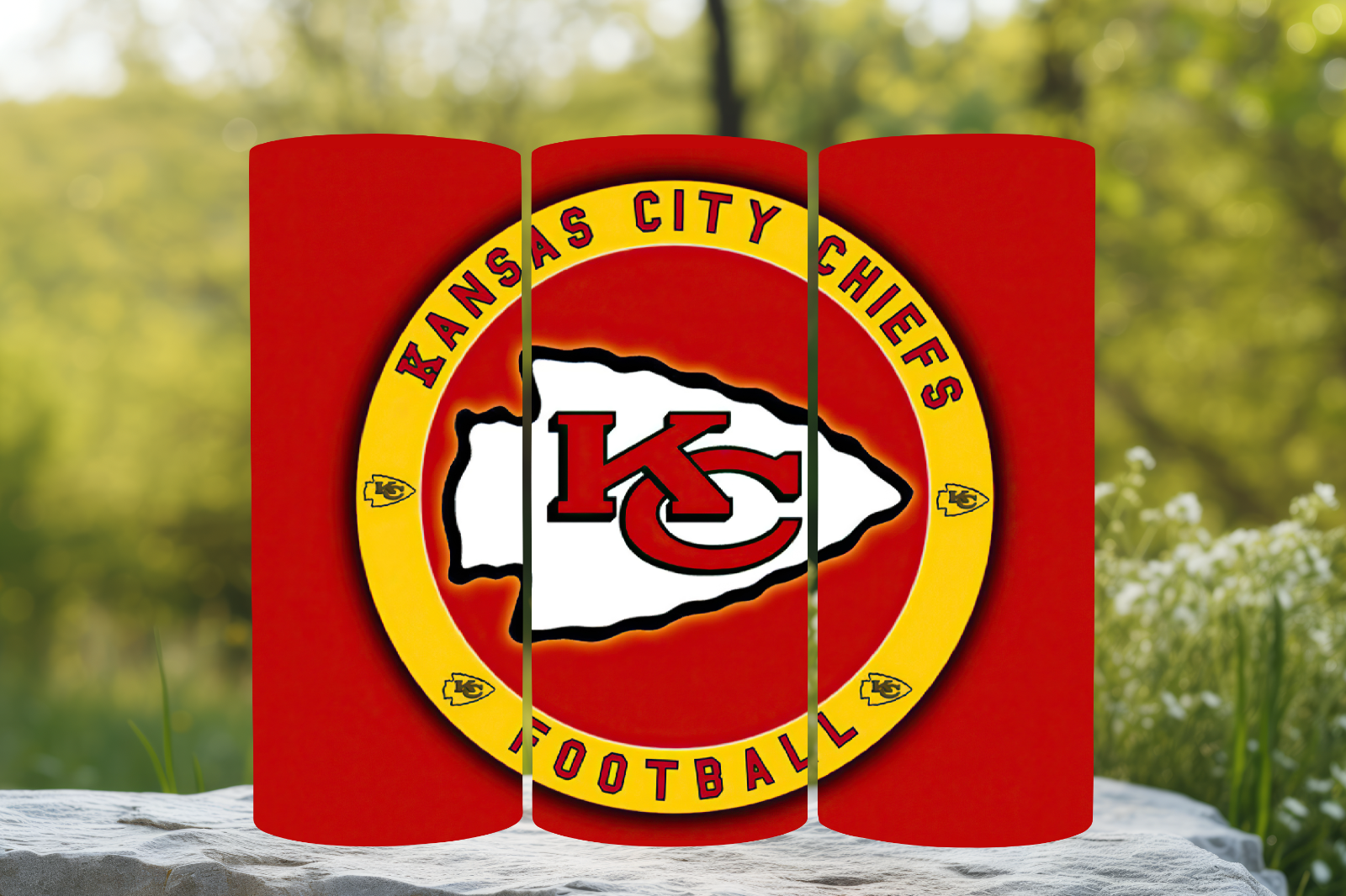 Tumbler Skinny 20oz With Lid - Kansas City Chiefs - Nfl - Football