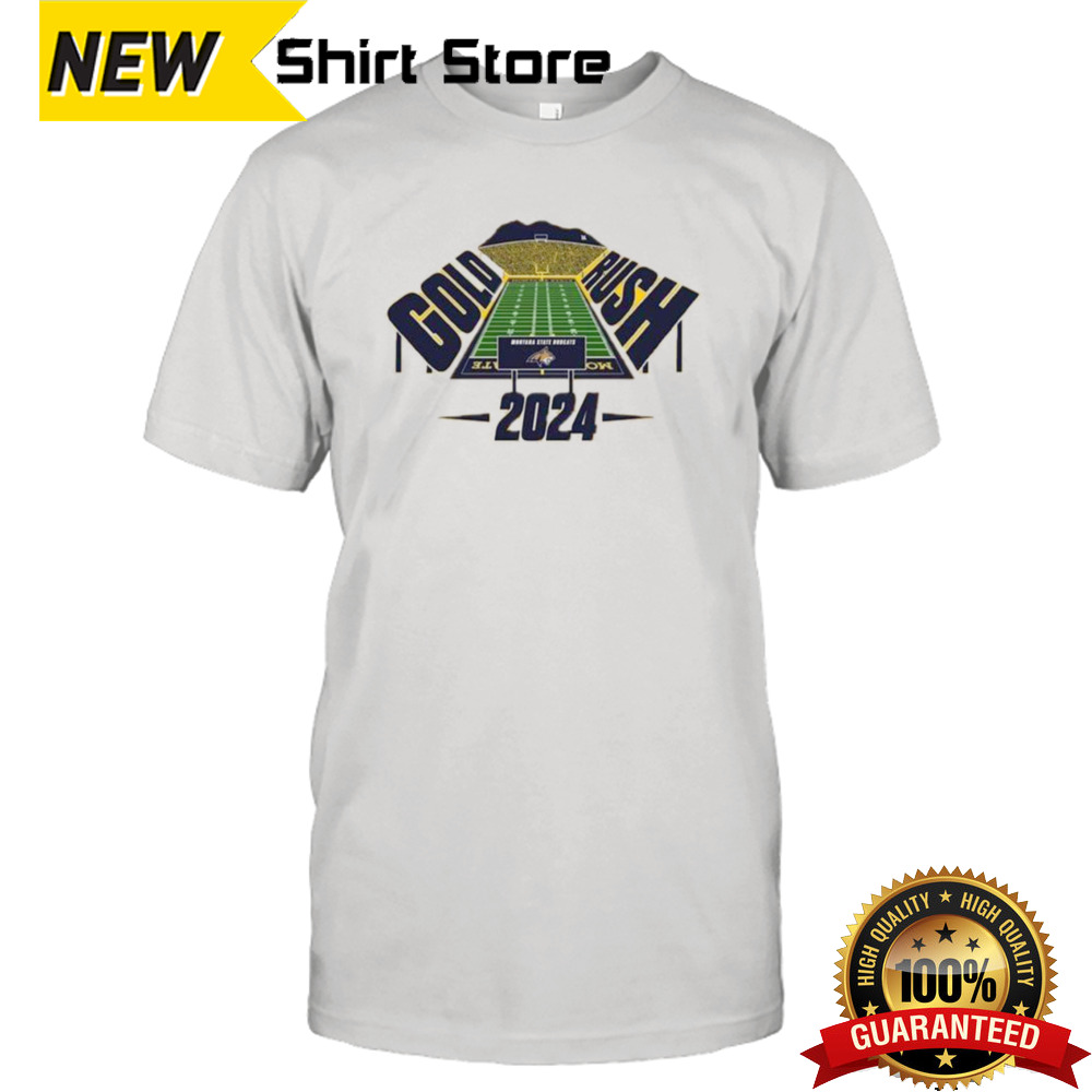 2024 Gold Rush Montana State Bobcats shirt