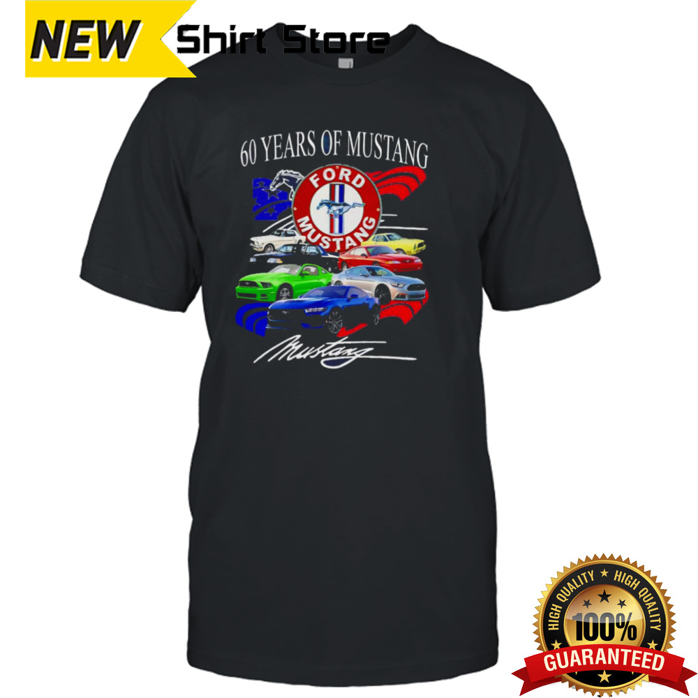 60 Years Of Mustang shirt