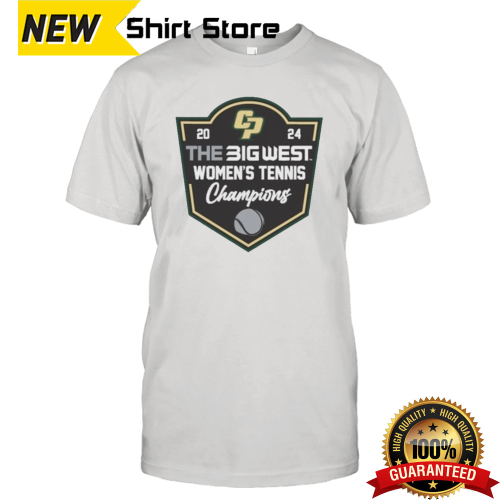 Big West Women’s Tennis Cal Poly Champions Tee 2024 shirt