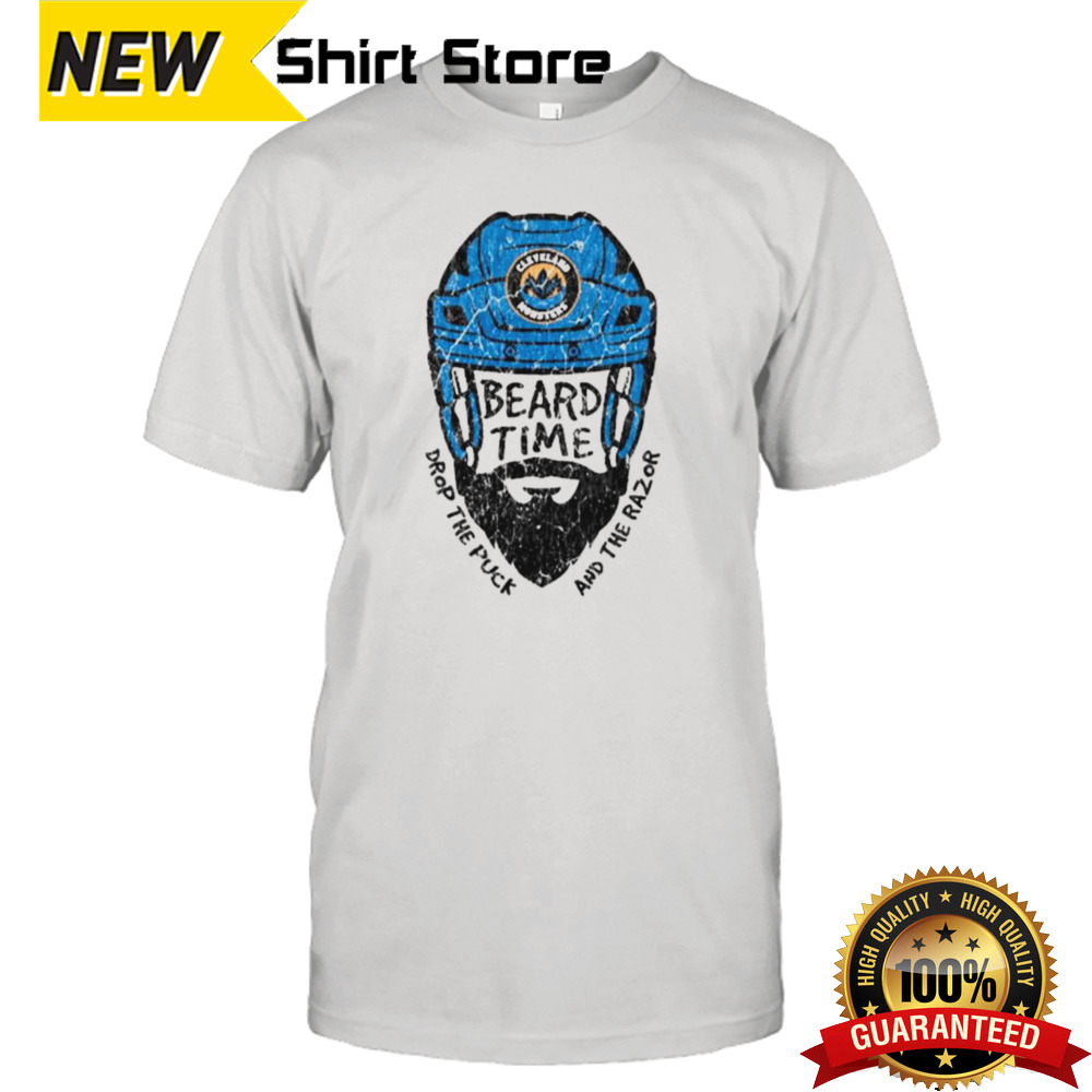 Cleveland Monsters beard time drop the puck and the razor shirt