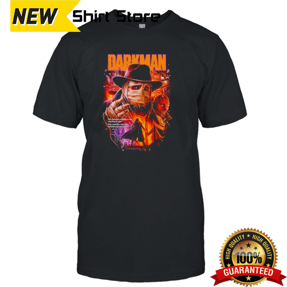 Darkman crime has a new enemy shirt