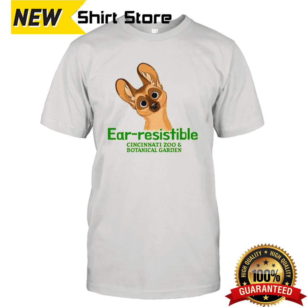 Ear-resistable bat-eared fox shirt