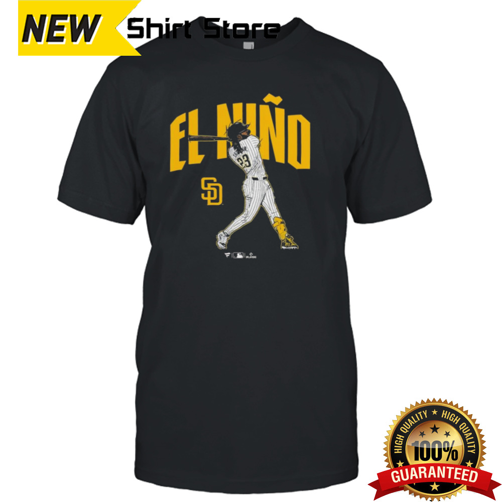 Fernando Tatis Jr. San Diego Padres Player Swing T-Shirt