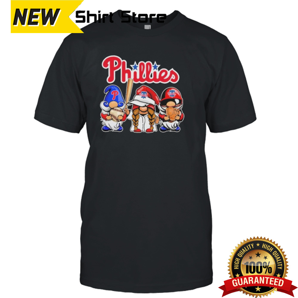 Gnome Philadelphia Phillies Baseball Shirt