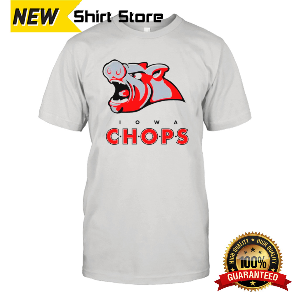 Iowa Chops Hockey logo shirt