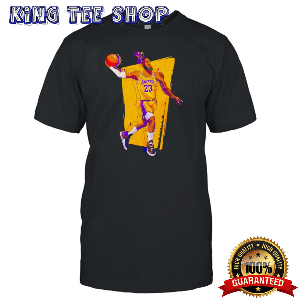 LeBron James Los Angeles Lakers Basketball Player shirt