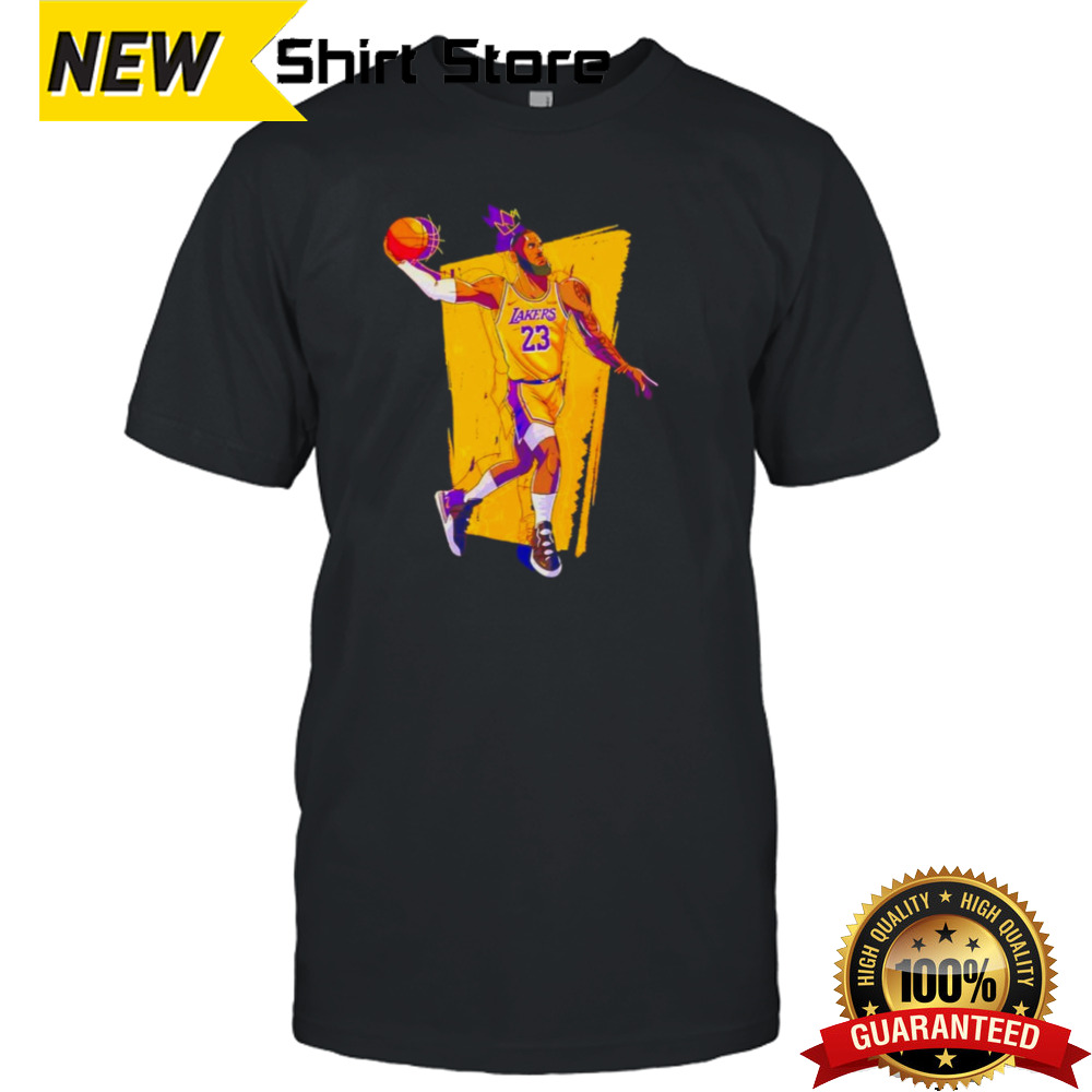 LeBron James Los Angeles Lakers Basketball Player shirt