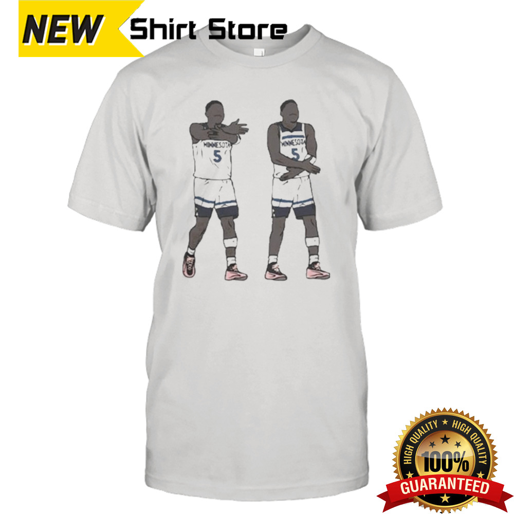 Minnesota Anthony Edwards Chop Celebration Shirt