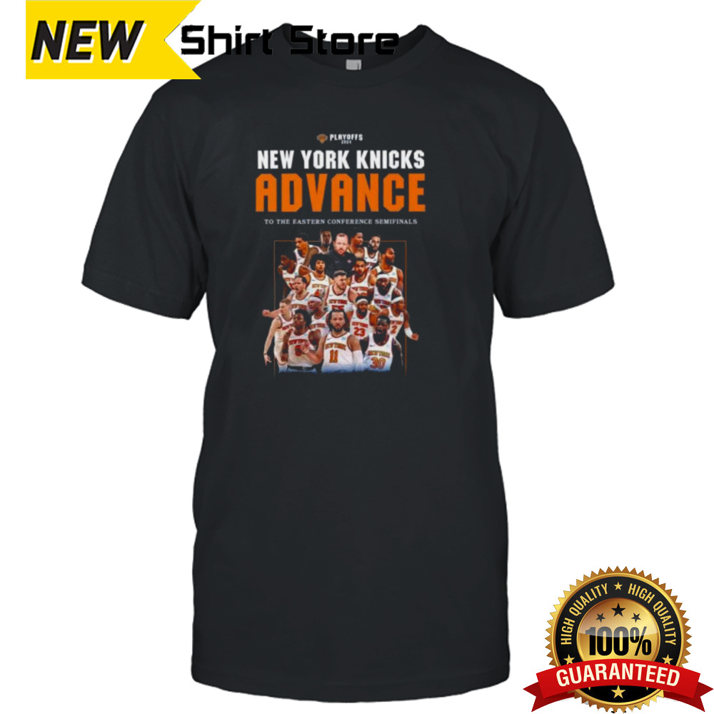 New York Knicks 2024 Advance To The Eastern Conference Semifinals Shirt