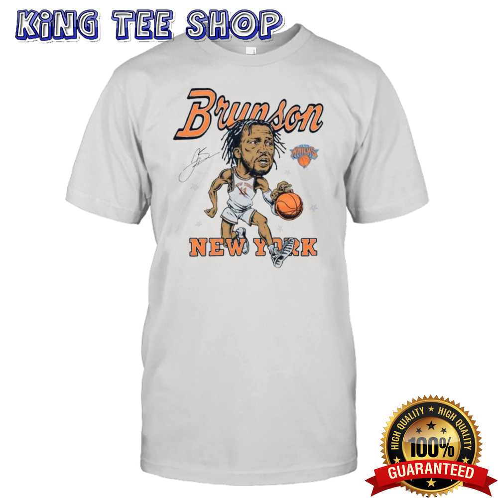 New York Knicks Jalen Brunson signature shirt