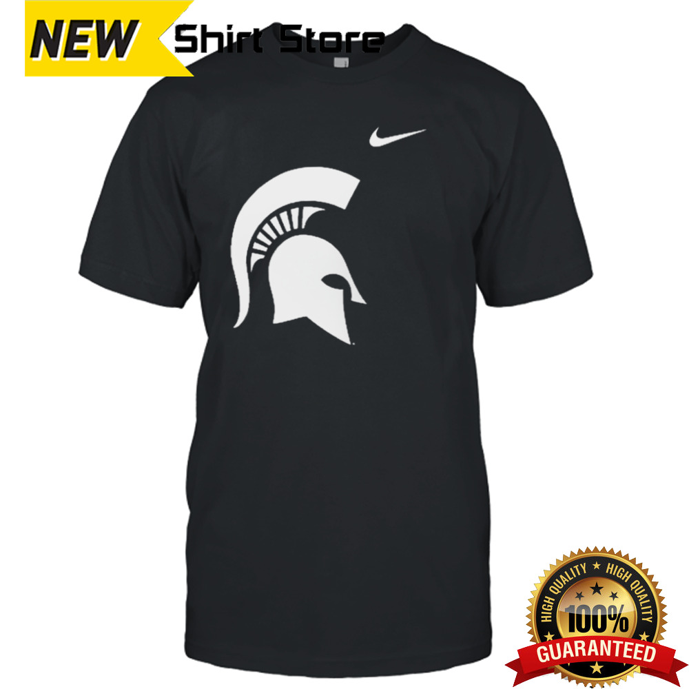 Nike Black Michigan State Spartans Primetime Evergreen Logo T-shirt