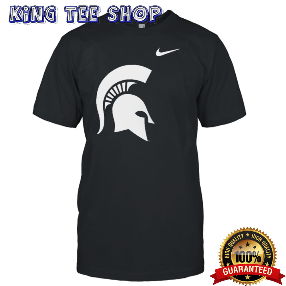 Nike Black Michigan State Spartans Primetime Evergreen Logo T-shirt