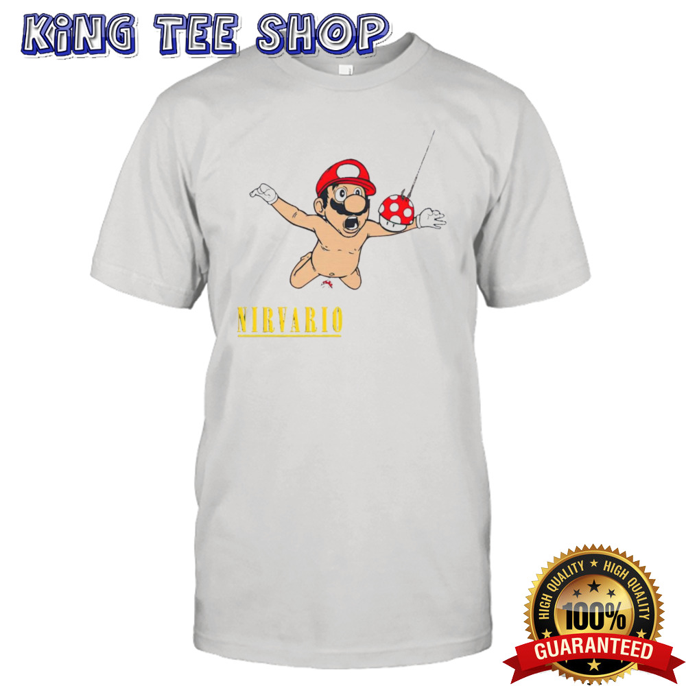 Nirvana Mario shirt