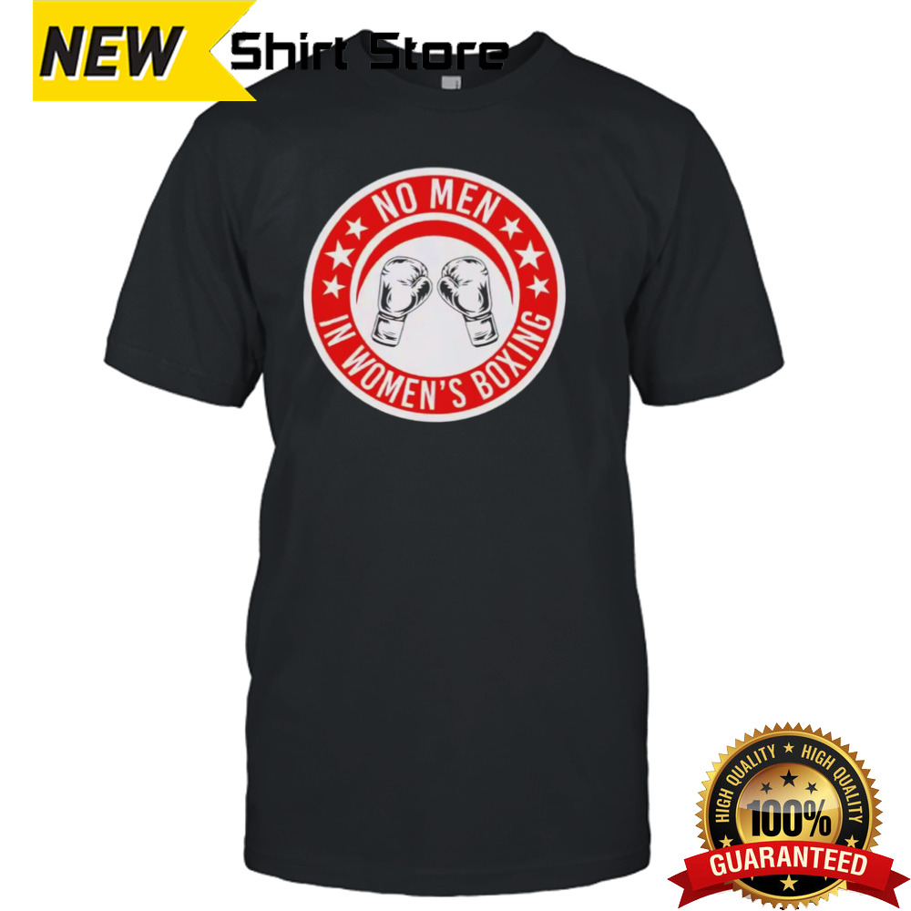 No men in women’s boxing shirt