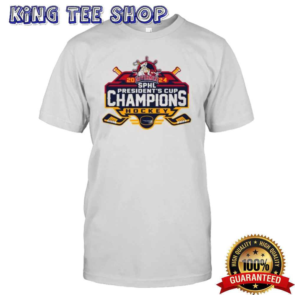 Peoria Rivermen 2024 Official Sphl Champs Locker Room Shirt