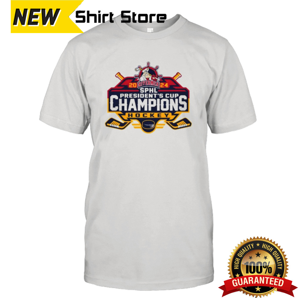 Peoria Rivermen 2024 Official Sphl Champs Locker Room Shirt