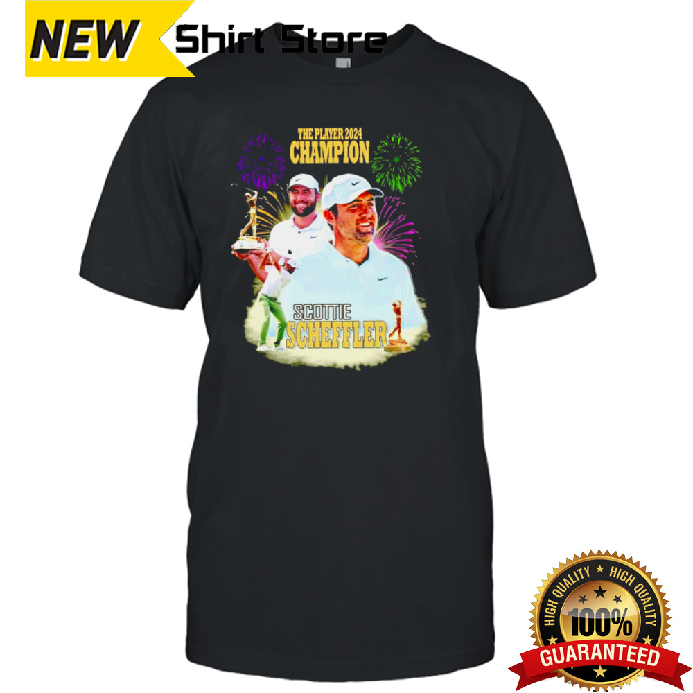 The player 2024 champion Scottie Scheffler shirt