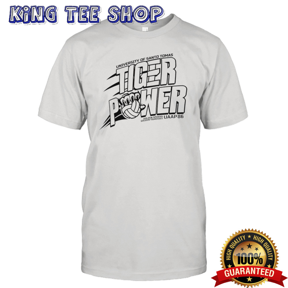 University of Santo Tomas Tiger Power Golden Spikers Golden Tigresses UAAP 86 shirt