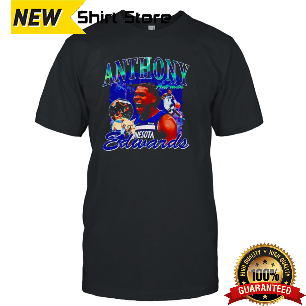 Anthony Edwards Minnesota Timberwolves basketball ant-man shirt