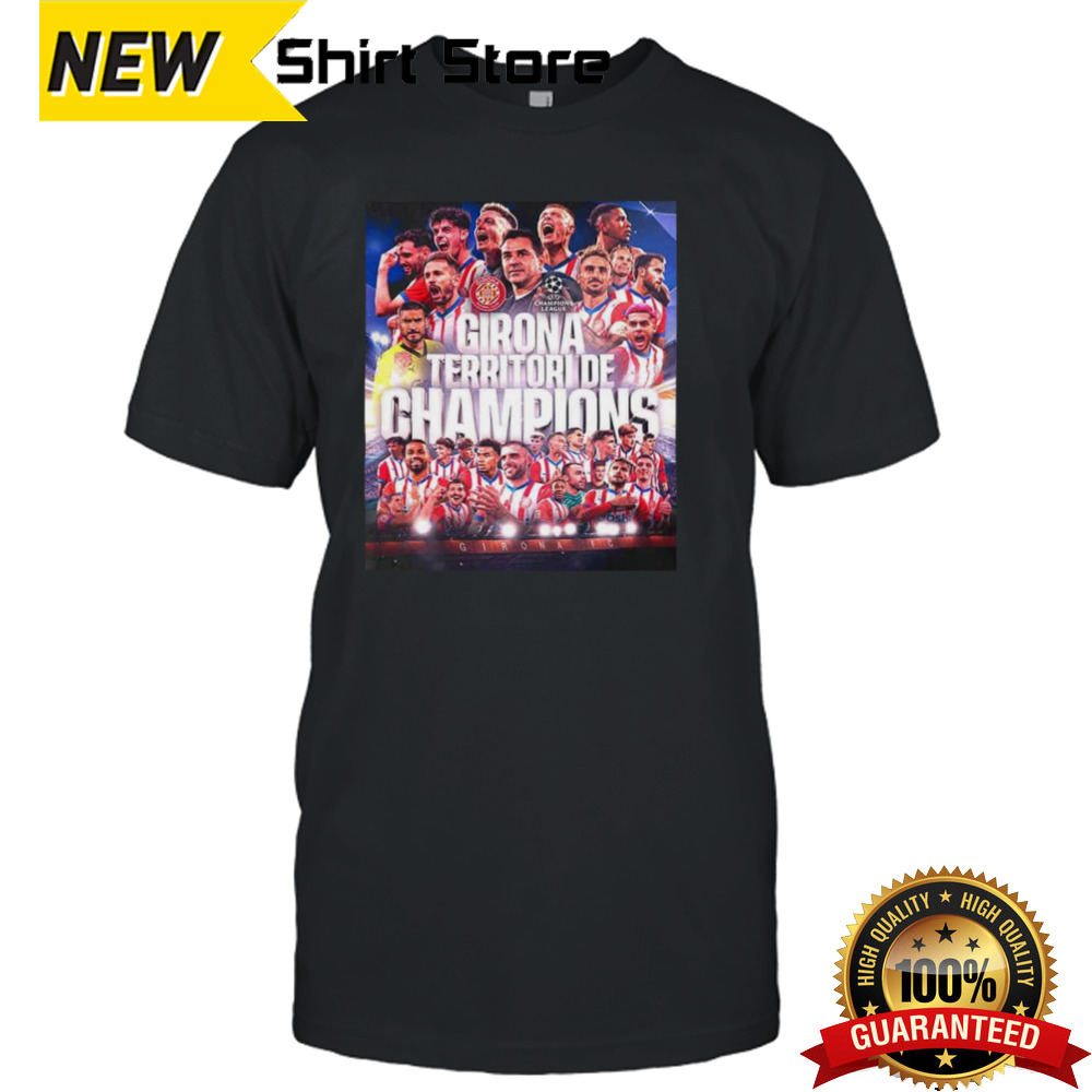 Congratulations To Girona Qualified To Champions League For The First Time In Their History T-Shirt