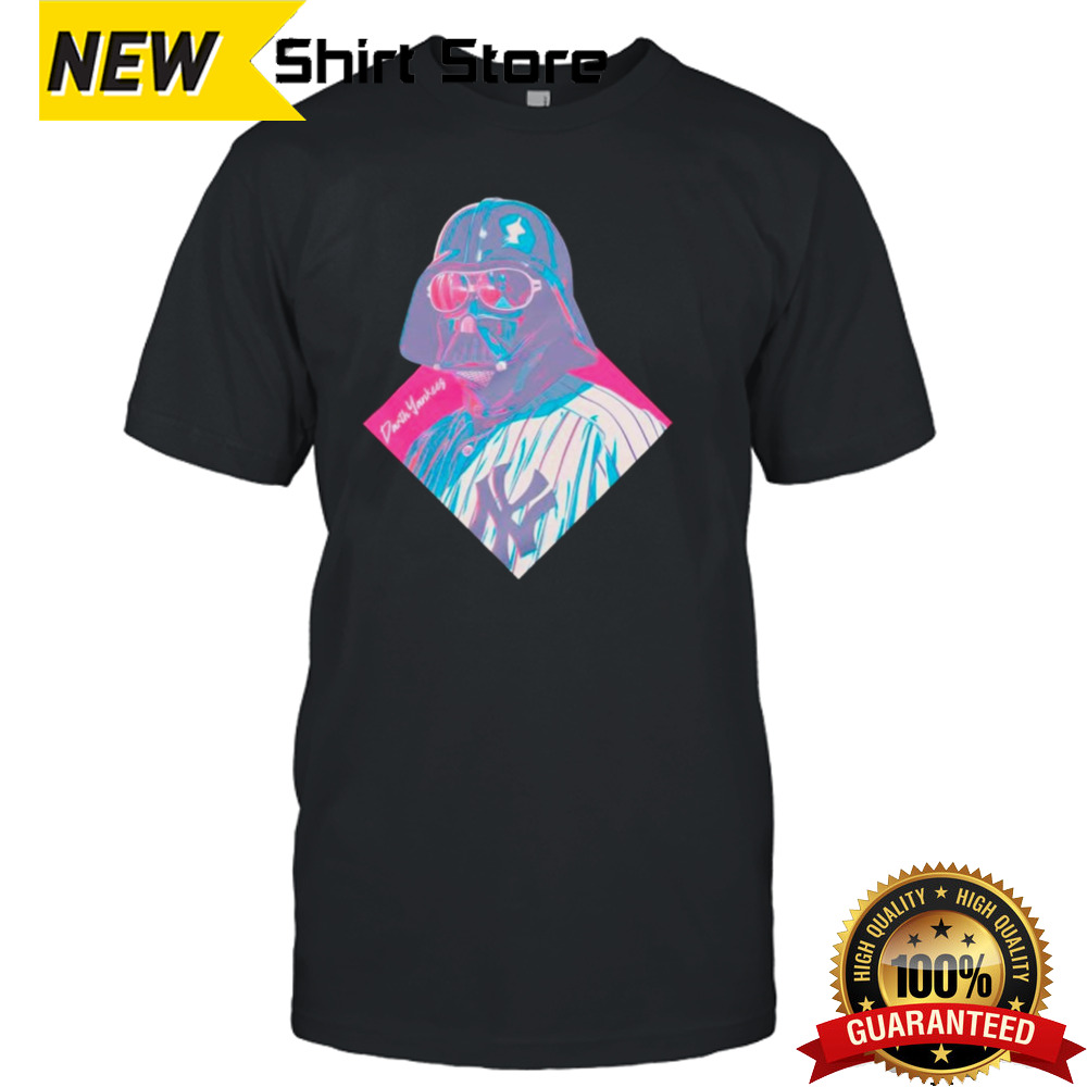 Darth Yankees Star Wars New York baseball shirt