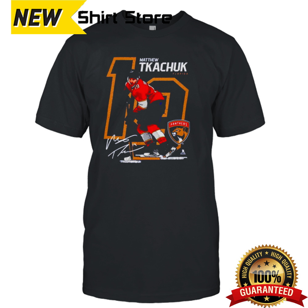 Florida Panthers Matthew Tkachuk Offset signature shirt