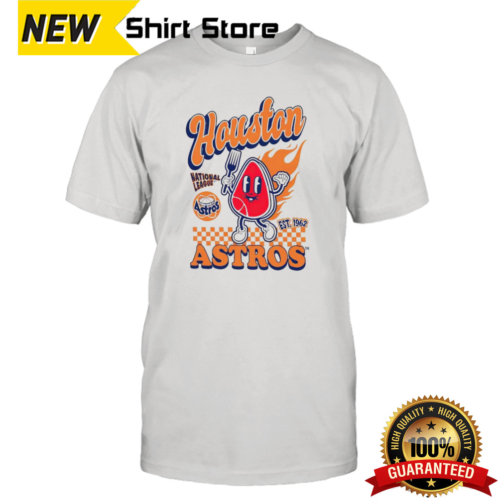 Houston Astros Cooperstown Collection Food Concessions shirt