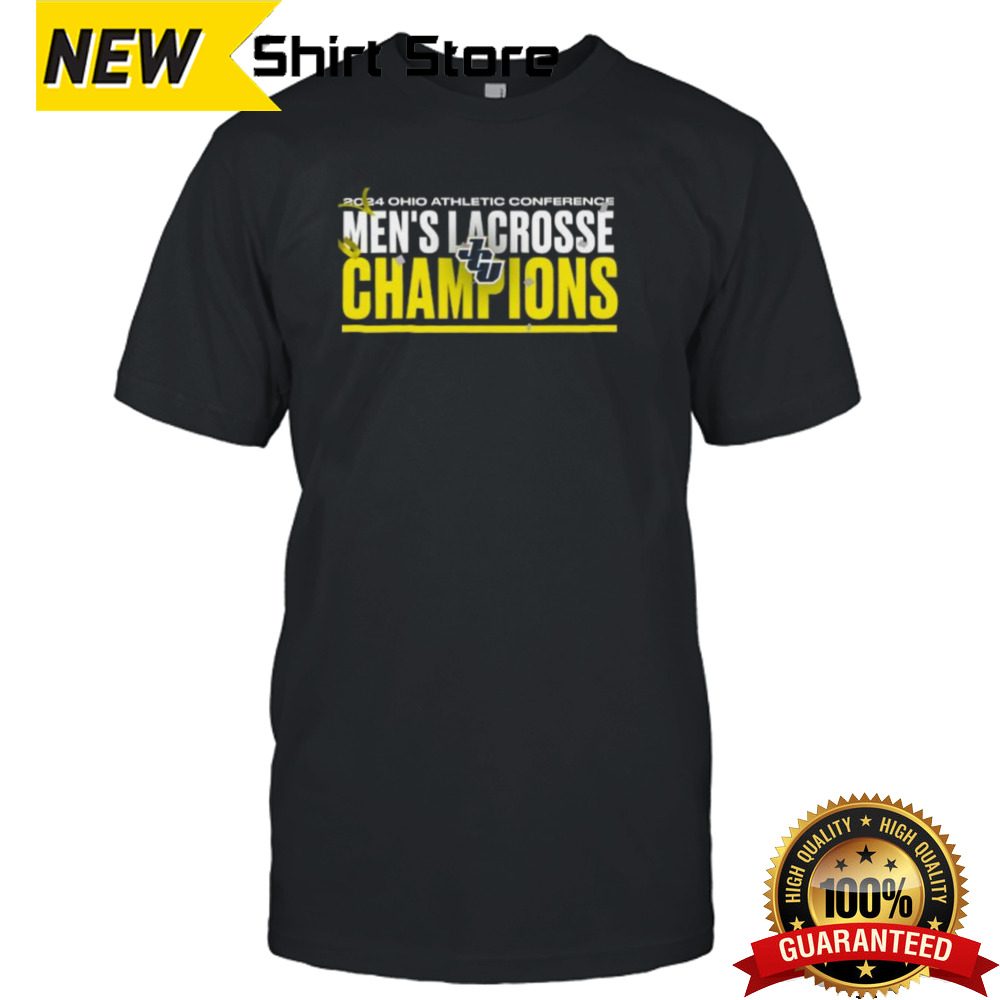 John Carroll Men’s Lacrosse 2024 Ohio Athletic Conference Champions shirt