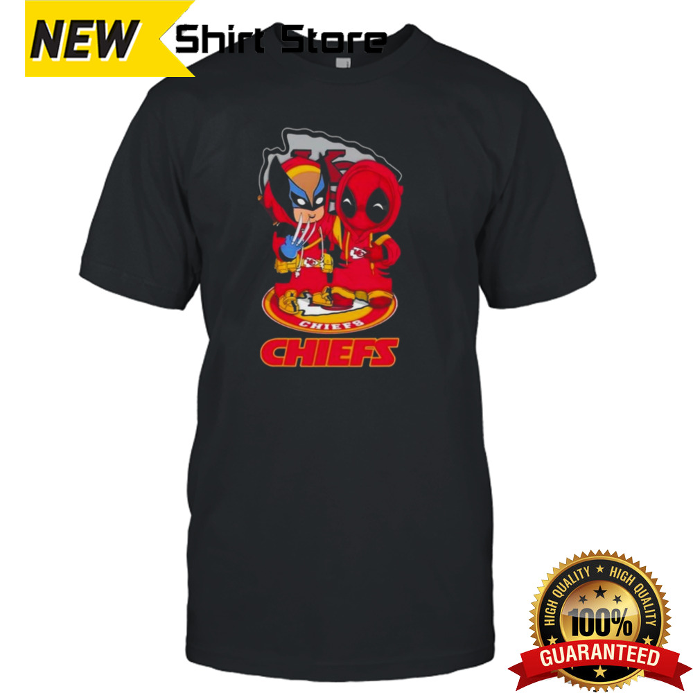 Kansas City Chiefs Marvel Wolverine Deadpool True Friends 2024 Shirt