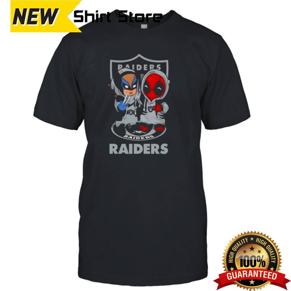 Las Vegas Raiders Marvel Wolverine Deadpool True Friends 2024 T-shirt