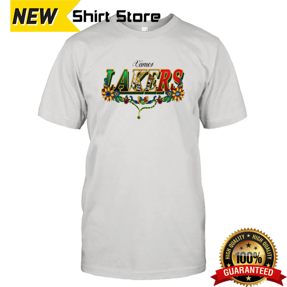 Los Angeles Lakers Mexico Vamos shirt